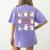 Teaching My Boos Teacher Cute Ghost Groovy Teacher Halloween Women's Comfort Colors T-Shirt Back Print Violet Teaching My Boos Teacher Cute Ghost Groovy Teacher Halloween Women's Comfort Colors T-Shirt Back Print Violet