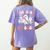 Teaching My Boos Teacher Cute Ghost Teacher Halloween Women's Comfort Colors T-Shirt Back Print Violet Teaching My Boos Teacher Cute Ghost Teacher Halloween Women's Comfort Colors T-Shirt Back Print Violet
