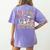 Teaching Future Leaders Teacher Back To School Cute Goose Women's Comfort Colors T-Shirt Back Print Violet Teaching Future Leaders Teacher Back To School Cute Goose Women's Comfort Colors T-Shirt Back Print Violet