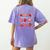 Teaching Is My Jam Strawberry Kinder Team Teacher Women's Comfort Colors T-Shirt Back Print Violet Teaching Is My Jam Strawberry Kinder Team Teacher Women's Comfort Colors T-Shirt Back Print Violet