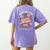 Teaching Kids About Jesus Is My Ministry Christian Teacher Women's Comfort Colors T-Shirt Back Print Violet Teaching Kids About Jesus Is My Ministry Christian Teacher Women's Comfort Colors T-Shirt Back Print Violet