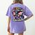 Teaching Multilingual Minds Learners English ESL Teacher Women's Comfort Colors T-Shirt Back Print Violet Teaching Multilingual Minds Learners English ESL Teacher Women's Comfort Colors T-Shirt Back Print Violet