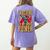 Teaching Is My Super Power Superhero Teacher Women's Comfort Colors T-Shirt Back Print Violet Teaching Is My Super Power Superhero Teacher Women's Comfort Colors T-Shirt Back Print Violet