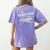 TEACHING IS MY SUPER POWER Teacher Appreciation Women's Comfort Colors T-Shirt Back Print Violet TEACHING IS MY SUPER POWER Teacher Appreciation Women's Comfort Colors T-Shirt Back Print Violet
