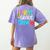 Team 1st Grade Crew Back To School 1st Grade Teacher Kids Women's Comfort Colors T-Shirt Back Print Violet Team 1st Grade Crew Back To School 1st Grade Teacher Kids Women's Comfort Colors T-Shirt Back Print Violet