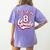 Team 8th Grade Eighth For Teacher Or Students For Men Women Girls Kids Women's Comfort Colors T-Shirt Back Print Violet