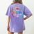 Team Ed Education Teacher Appreciation Back To School Women's Comfort Colors T-Shirt Back Print Violet Team Ed Education Teacher Appreciation Back To School Women's Comfort Colors T-Shirt Back Print Violet