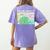 Tell Me About It Speech Language Pathology AAC Sped Teacher Women's Comfort Colors T-Shirt Back Print Violet Tell Me About It Speech Language Pathology AAC Sped Teacher Women's Comfort Colors T-Shirt Back Print Violet