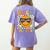 Test Day Rock The Test Teacher Testing Day You Got This Women's Comfort Colors T-Shirt Back Print Violet