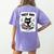 Test Day Stressed Cat Teacher Student Kids Testing Day Women's Comfort Colors T-Shirt Back Print Violet Test Day Stressed Cat Teacher Student Kids Testing Day Women's Comfort Colors T-Shirt Back Print Violet
