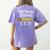 Testing Testing 123 Cute Test Day School Teacher Exam For Men Women Girls Kids Women's Comfort Colors T-Shirt Back Print Violet