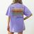 Thankful Teacher Thanksgiving Fall Pumpkin Turkey Women's Comfort Colors T-Shirt Back Print Violet Thankful Teacher Thanksgiving Fall Pumpkin Turkey Women's Comfort Colors T-Shirt Back Print Violet