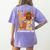 Thanksgiving Love Kindergarten Teacher Turkey Autumn Fall Women's Comfort Colors T-Shirt Back Print Violet Thanksgiving Love Kindergarten Teacher Turkey Autumn Fall Women's Comfort Colors T-Shirt Back Print Violet
