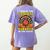 Thanksgiving I Teach Coolest Turkeys Teacher Fall Women Men Women's Comfort Colors T-Shirt Back Print Violet Thanksgiving I Teach Coolest Turkeys Teacher Fall Women Men Women's Comfort Colors T-Shirt Back Print Violet