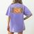 Thanksgiving Turkey Teach Thankful Teacher Girly Bow Women Women's Comfort Colors T-Shirt Back Print Violet Thanksgiving Turkey Teach Thankful Teacher Girly Bow Women Women's Comfort Colors T-Shirt Back Print Violet