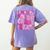 In My Third Grade Era Teachers Women Back To School Girls Women's Comfort Colors T-Shirt Back Print Violet