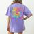 Tie Dye 5th Grade Typography Team Fifth Grade Teacher For Men Women Girls Kids Women's Comfort Colors T-Shirt Back Print Violet Tie Dye 5th Grade Typography Team Fifth Grade Teacher For Men Women Girls Kids Women's Comfort Colors T-Shirt Back Print Violet