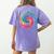 Tie Dye Prek Teacher Rainbow Preschool Back To School Girl Women's Comfort Colors T-Shirt Back Print Violet Tie Dye Prek Teacher Rainbow Preschool Back To School Girl Women's Comfort Colors T-Shirt Back Print Violet