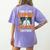 This Is My Tired Teacher Costume Halloween Costumes Women's Comfort Colors T-Shirt Back Print Violet This Is My Tired Teacher Costume Halloween Costumes Women's Comfort Colors T-Shirt Back Print Violet