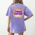 This Is My Tired Teacher Costume Halloween Teachers Women's Comfort Colors T-Shirt Back Print Violet This Is My Tired Teacher Costume Halloween Teachers Women's Comfort Colors T-Shirt Back Print Violet