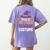 This Is My Tired Teacher Costume Halloween Women's Comfort Colors T-Shirt Back Print Violet This Is My Tired Teacher Costume Halloween Women's Comfort Colors T-Shirt Back Print Violet