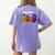 TOD Itinerant Teacher Of The Deaf Halloween ASL Interpreters Women's Comfort Colors T-Shirt Back Print Violet TOD Itinerant Teacher Of The Deaf Halloween ASL Interpreters Women's Comfort Colors T-Shirt Back Print Violet