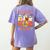 Toddler Boo Crew Halloween Costume For Teacher Kids Women's Comfort Colors T-Shirt Back Print Violet Toddler Boo Crew Halloween Costume For Teacher Kids Women's Comfort Colors T-Shirt Back Print Violet