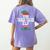 The Toddler Teacher Elf Christmas Matching Family Women's Comfort Colors T-Shirt Back Print Violet The Toddler Teacher Elf Christmas Matching Family Women's Comfort Colors T-Shirt Back Print Violet