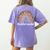 Toddler Teacher Rainbow Leopard Infant Teacher Men Women Women's Comfort Colors T-Shirt Back Print Violet Toddler Teacher Rainbow Leopard Infant Teacher Men Women Women's Comfort Colors T-Shirt Back Print Violet