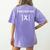 Top Math Teacher Joke Men Women Fun Stay Positive Women's Comfort Colors T-Shirt Back Print Violet Top Math Teacher Joke Men Women Fun Stay Positive Women's Comfort Colors T-Shirt Back Print Violet