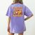 Historian History Teacher Student Men Women Kids Women's Comfort Colors T-Shirt Back Print Violet