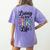 Transitional Kindergarten TK Teacher Women's Comfort Colors T-Shirt Back Print Violet Transitional Kindergarten TK Teacher Women's Comfort Colors T-Shirt Back Print Violet