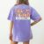 Trick Or Teach With Symbols Special Education Teacher Spooky Women's Comfort Colors T-Shirt Back Print Violet Trick Or Teach With Symbols Special Education Teacher Spooky Women's Comfort Colors T-Shirt Back Print Violet