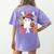 Trick Or Teach Teacher Pencil Ghost Halloween Teacher Women's Comfort Colors T-Shirt Back Print Violet Trick Or Teach Teacher Pencil Ghost Halloween Teacher Women's Comfort Colors T-Shirt Back Print Violet