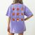 Turkey Squad Music Note Music Teacher Thanksgiving Women's Comfort Colors T-Shirt Back Print Violet Turkey Squad Music Note Music Teacher Thanksgiving Women's Comfort Colors T-Shirt Back Print Violet