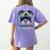 Twin Day Friends Teacher Twinning With My Bestie Women's Comfort Colors T-Shirt Back Print Violet Twin Day Friends Teacher Twinning With My Bestie Women's Comfort Colors T-Shirt Back Print Violet