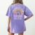Twinning With My Teacher Bestie Spirit Week Girls Day Kids Women's Comfort Colors T-Shirt Back Print Violet Twinning With My Teacher Bestie Spirit Week Girls Day Kids Women's Comfort Colors T-Shirt Back Print Violet