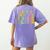 Twinning With My Teacher Bestie Twin Day Matching Teachers For Men Women Girls Kids Women's Comfort Colors T-Shirt Back Print Violet Twinning With My Teacher Bestie Twin Day Matching Teachers For Men Women Girls Kids Women's Comfort Colors T-Shirt Back Print Violet