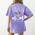 I Have Two Titles Teacher And Mom And I Rock Them Both Women's Comfort Colors T-Shirt Back Print Violet I Have Two Titles Teacher And Mom And I Rock Them Both Women's Comfort Colors T-Shirt Back Print Violet