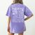Typography 1st Grade Team Student Teacher Women's Comfort Colors T-Shirt Back Print Violet Typography 1st Grade Team Student Teacher Women's Comfort Colors T-Shirt Back Print Violet