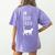Un Deux Trois Cat Shirt French Teacher Women's Comfort Colors T-Shirt Back Print Violet Un Deux Trois Cat Shirt French Teacher Women's Comfort Colors T-Shirt Back Print Violet