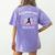 Never Underestimate Teachers Who Runs For Fun Women's Comfort Colors T-Shirt Back Print Violet Never Underestimate Teachers Who Runs For Fun Women's Comfort Colors T-Shirt Back Print Violet