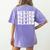 Unity Day Shirt Orange Kids Teacher 2023 Be Kind Groovy Women's Comfort Colors T-Shirt Back Print Violet