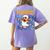 Van Ghost Art Teacher Halloween Van Gogh Starry Night Women's Comfort Colors T-Shirt Back Print Violet Van Ghost Art Teacher Halloween Van Gogh Starry Night Women's Comfort Colors T-Shirt Back Print Violet