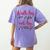 Visually Impaired Teacher Braille Bible Verse Walk By Faith Women's Comfort Colors T-Shirt Back Print Violet Visually Impaired Teacher Braille Bible Verse Walk By Faith Women's Comfort Colors T-Shirt Back Print Violet