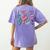 Wait What Stop It I Agree Grammar English Teacher Women's Comfort Colors T-Shirt Back Print Violet Wait What Stop It I Agree Grammar English Teacher Women's Comfort Colors T-Shirt Back Print Violet