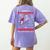 I Want A Hippopotenuse For Christmath Math Teacher Christmas Women's Comfort Colors T-Shirt Back Print Violet I Want A Hippopotenuse For Christmath Math Teacher Christmas Women's Comfort Colors T-Shirt Back Print Violet