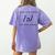 I Want To Be A Schwa It's Never Stressed Reading Teacher For Men Girls Kids Women's Comfort Colors T-Shirt Back Print Violet