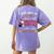 Watch Christmas Movies With My Boston Terrier Bostie Women's Comfort Colors T-Shirt Back Print Violet