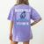 Water Polo Because It's Fun To Drown Your Friends Waterpolo Women's Comfort Colors T-Shirt Back Print Violet